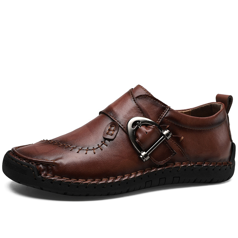 94615005 large leather shoes for men, leather soft soles