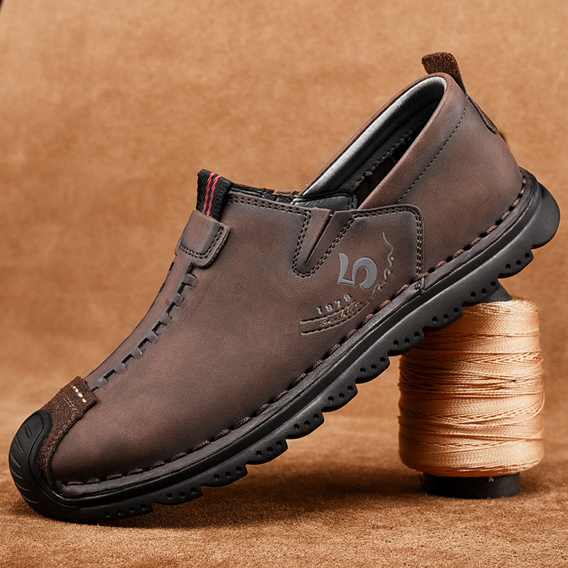 94615021 large leather shoes for men, leather soft soles