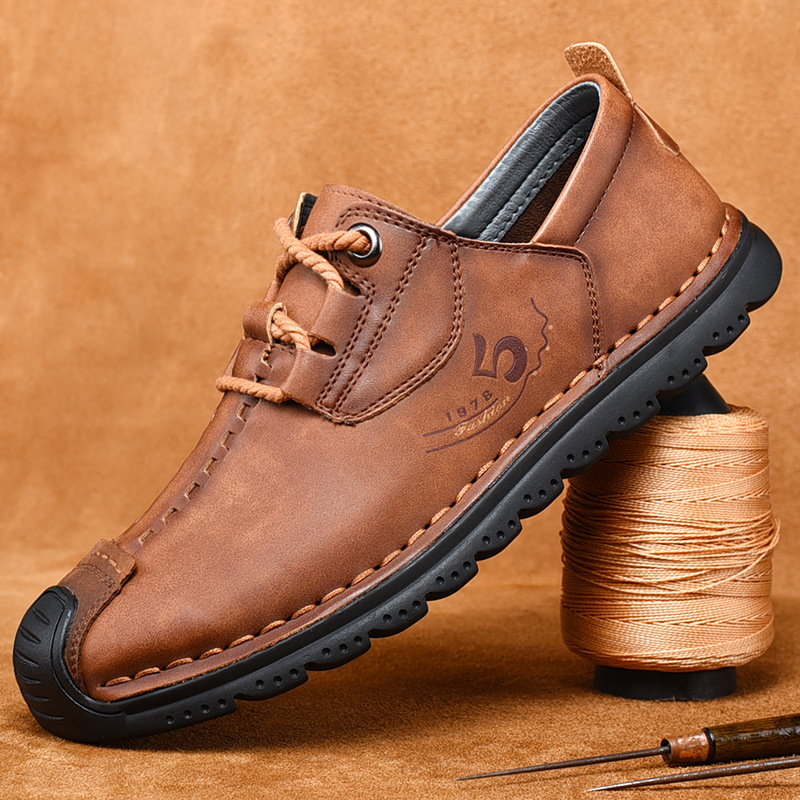 94615022 large leather shoes for men, leather soft soles
