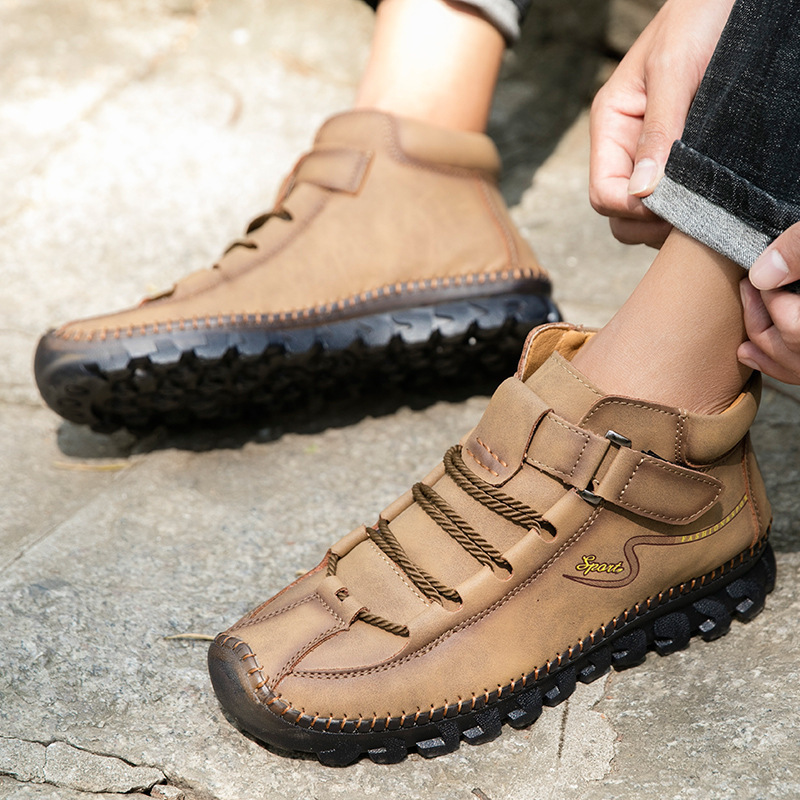 94615032 large leather shoes for men, leather soft soles