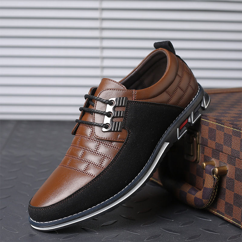 94615040 large leather shoes for men, leather soft soles